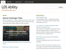 Tablet Screenshot of ldsability.org